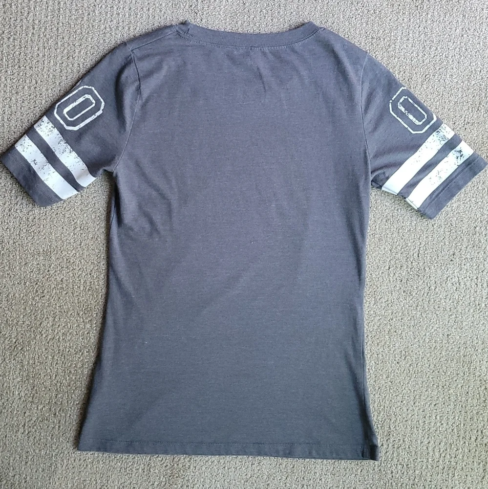 Disney Nightmare Before Christmas Jack Short Sleeve Grey Graphic Tee Shirt - Picture 11 of 12